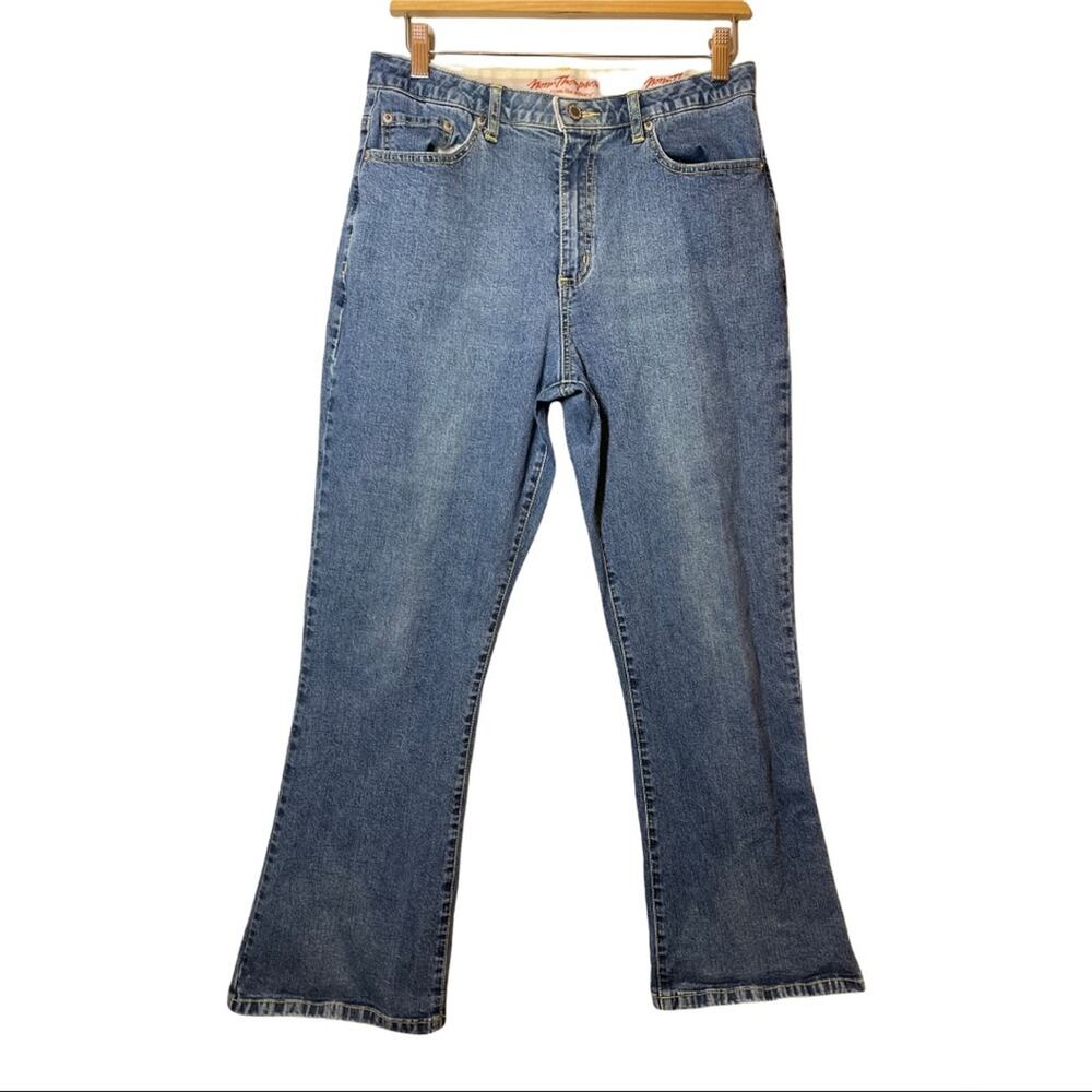 Norm Thompson High Rise Boot cut Jeans 12 Petite 12P